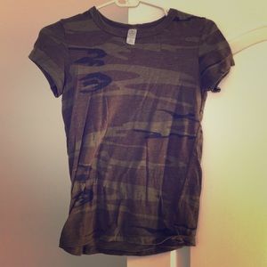 camo top